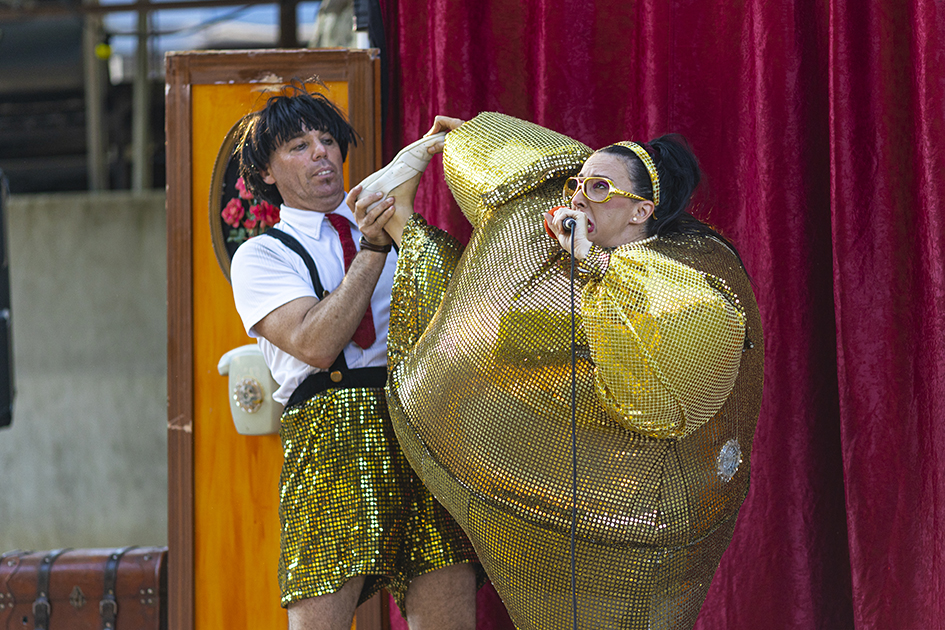 riezstival est un festival de théâtre de rues qui à lieu à Herbeys près de Grenoble. Plusieurs spectacles comme les Barbeaux, la bise à Madame, Fred Blin, De La Valette, agriclown, photographies de Claude Lecante allias clecantephotography, Mundo constrini