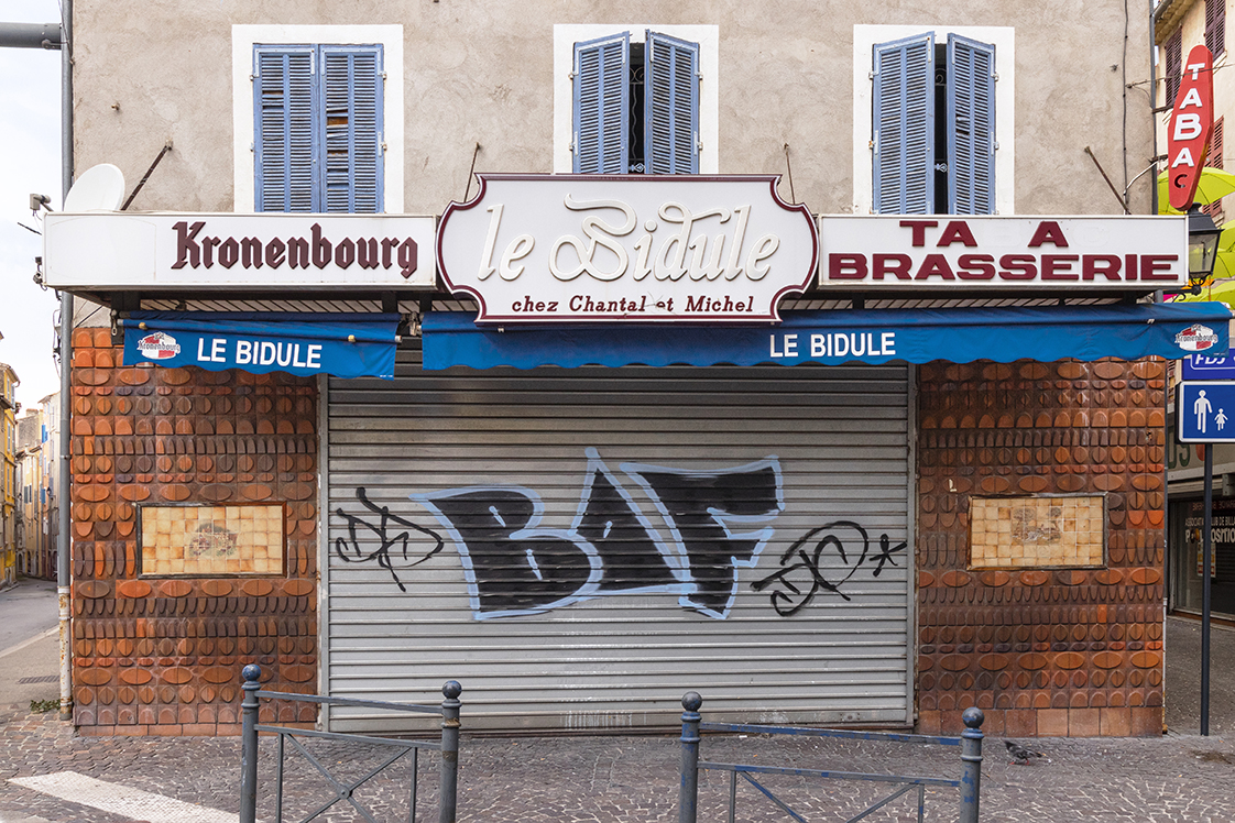 bar à la Seyne sur Mer.