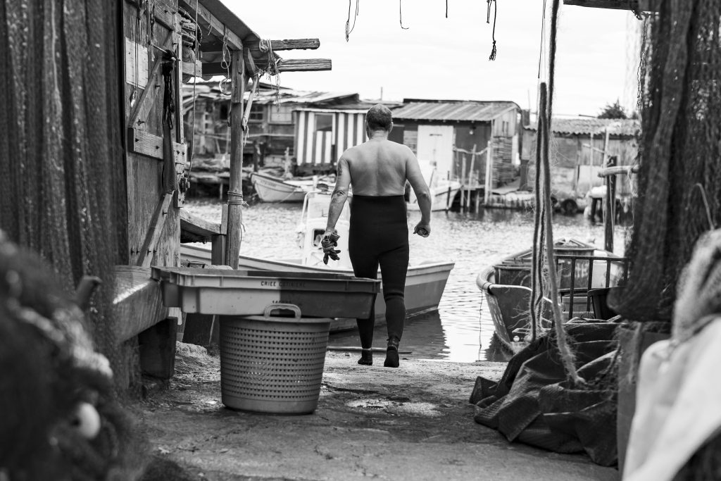 La fameuse Pointe Courte à Sète, un endroit fréquenté par Agnès Varda (qui y a réalisé un film). #varda #brassens #pointecourte #sète #pêcheur #clecantephotography @clecantephotography @pointe courte @brassens