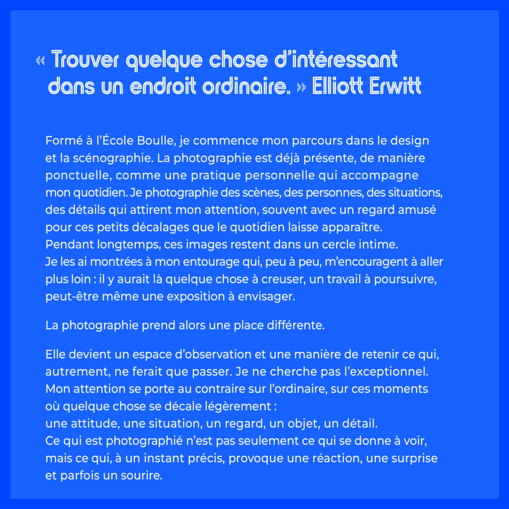 Biographie du photographe Claude Lecante
